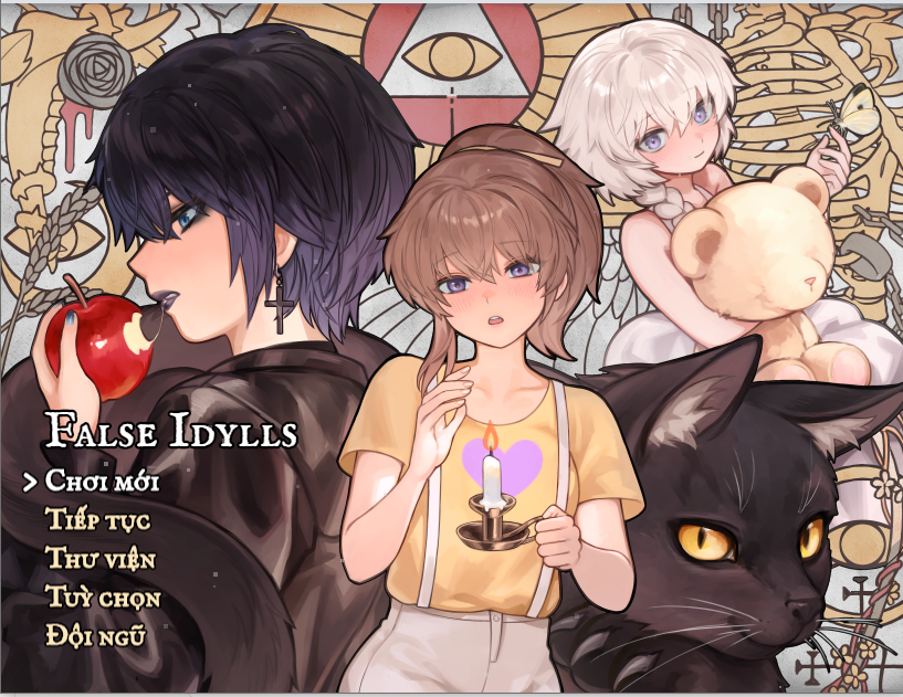 Ảnh bìa MÁI ẤM GIẢ TẠO - False Idylls