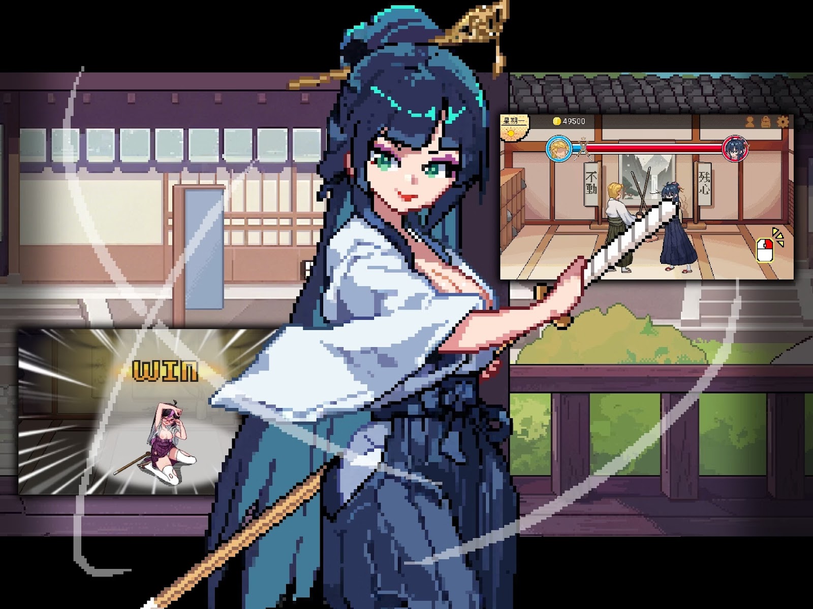 Ảnh bìa Quản Lý Võ Đường Dojo Cùng Mấy Cô Em Khiêu Gợi - So, I Decided to Start a Kendo Dojo ~Secret NTR~ PC